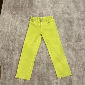 Mother Superior Green jeans. Size 25 women’s.